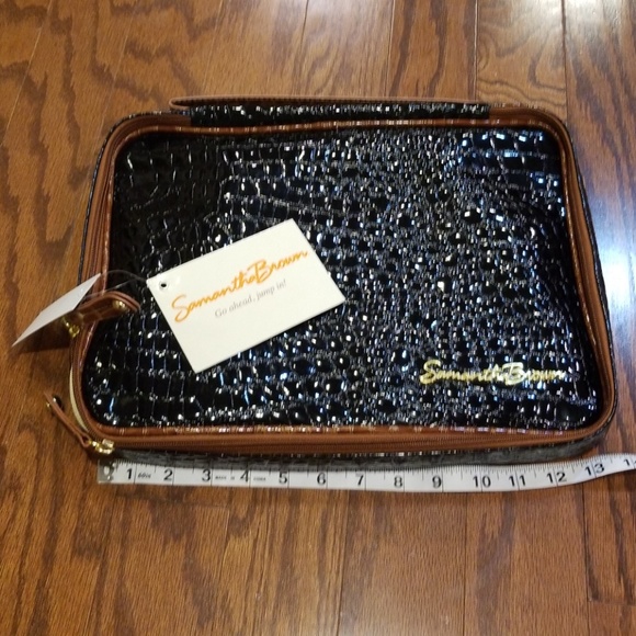 samantha brown Handbags - Laptop bag with 5 compartments leather